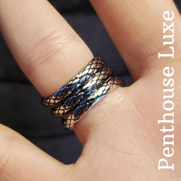 FINAL RESTOCK!! 3D Snake Coil Ring - Picture 3 of 6